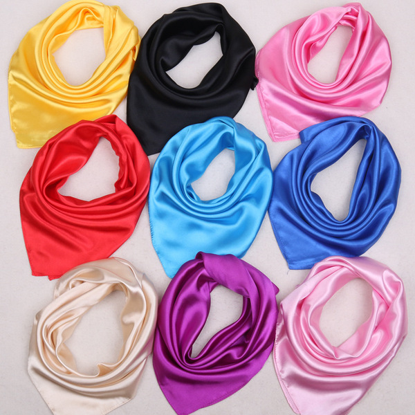 solid color demi-season professional handkerchief