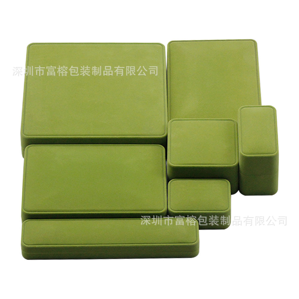 专业定制欧式珠宝首饰植绒盒项 链盒手镯盒 耳钉戒指盒厂家批发