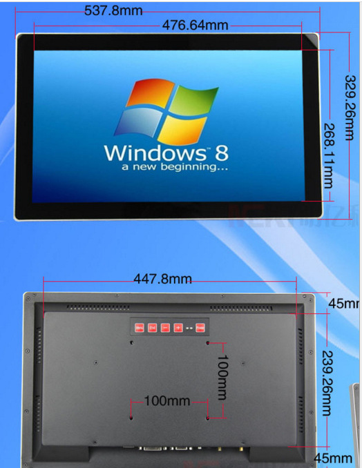 15.6寸工业显示器 15寸宽屏触摸屏 15.6寸工业显示器