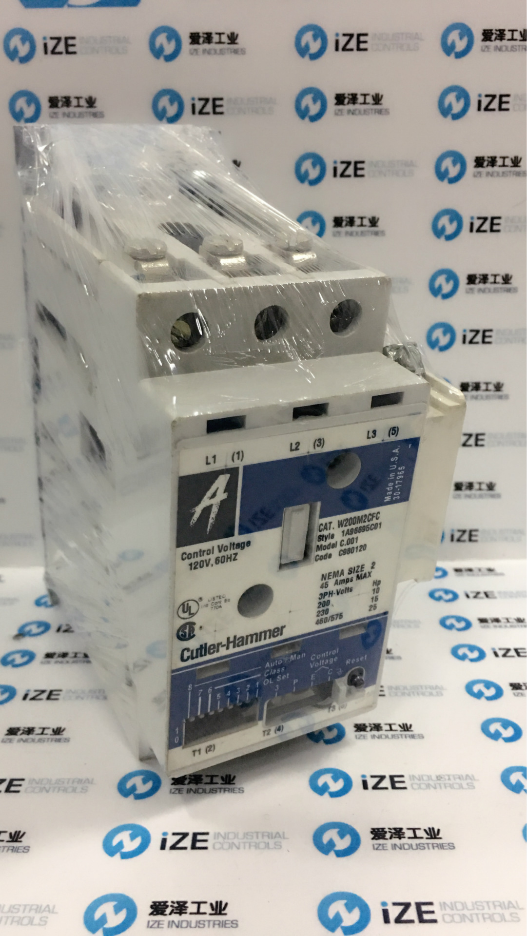 Cutler-Hammer断路器W200M2CFC爱泽工业供应