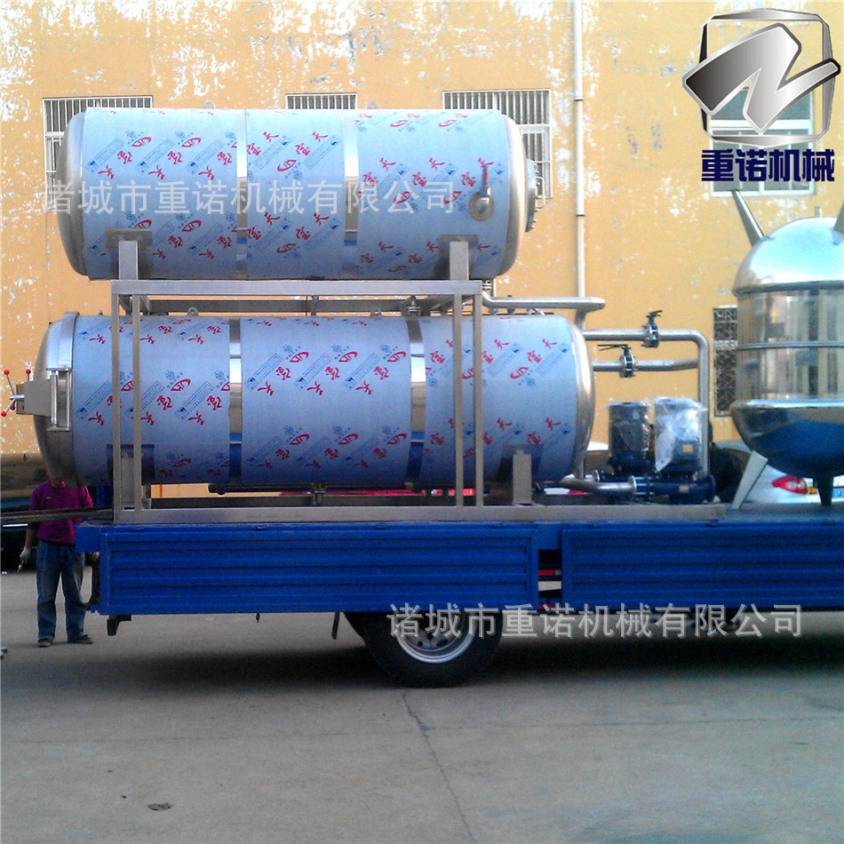 专业生产高温高压杀菌锅 软包装豆干食品杀菌锅 蒸汽杀菌锅