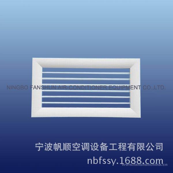 SG-BCH铝制格栅风口/弧面单层格栅/空调通风口/出风口/回风口