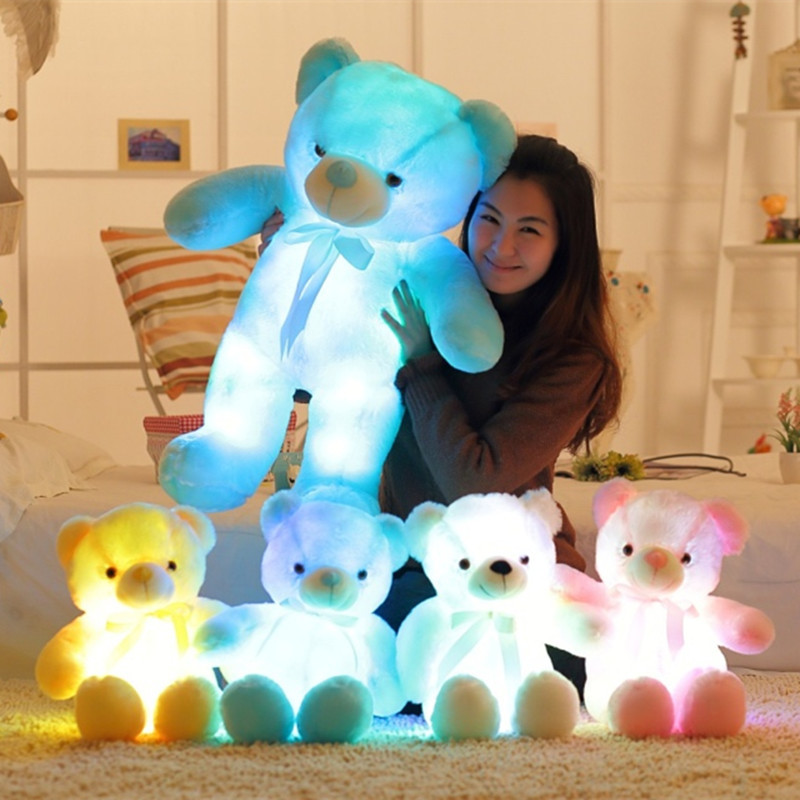 Explosive style led luminous cute teddy...