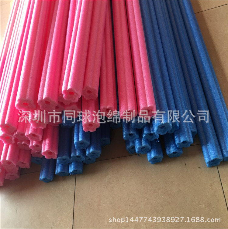 深圳厂家梅花形珍珠棉管 珍珠棉浮水棒 五角星epe发泡管