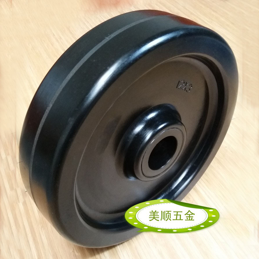 生产厂家清仓12*3寸重载 耐高温脚轮 酚醛树脂 电木轮子