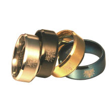 the witcher 3 欧美火爆游戏巫师3 狼头钛钢戒指 wish速卖通热销