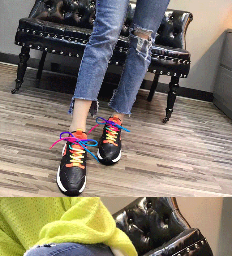 Baskets femme en En cuir - Ref 3421050 Image 24