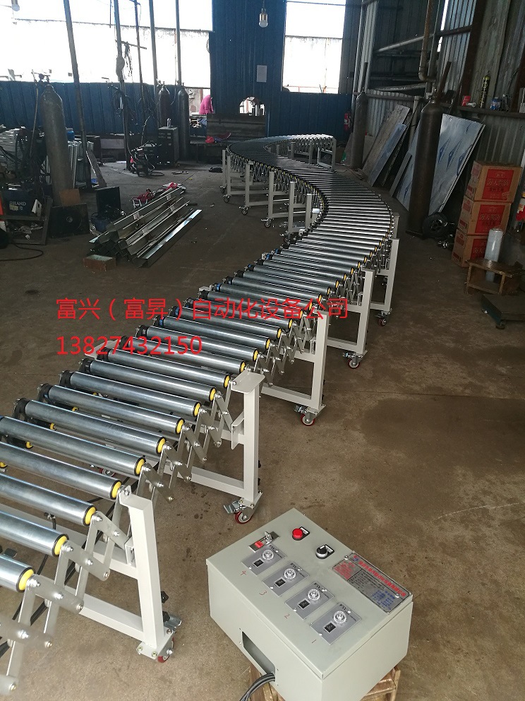 供应动力伸缩滚筒线，伸缩带动力滚筒线，伸缩动力滚筒输送机