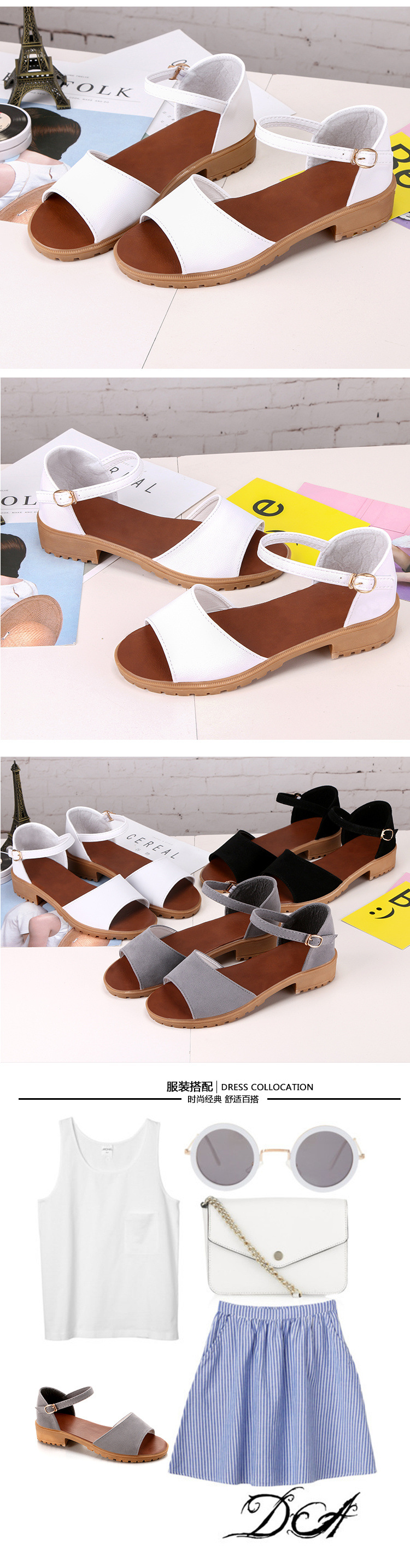 Chaussures été pour femme en Caoutchouc - Ref 3346941 Image 24