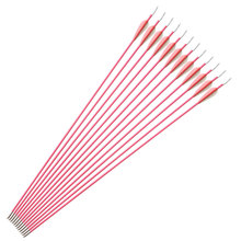钝头玻纤箭 彩色箭杆 反曲箭 训练箭 6mm 儿童用营业用安全