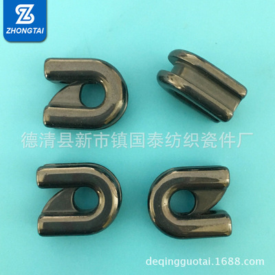 德清国泰 黑色氧化钛 导丝钩 陶瓷单钩 黑钛大单钩 现货产能大|ms