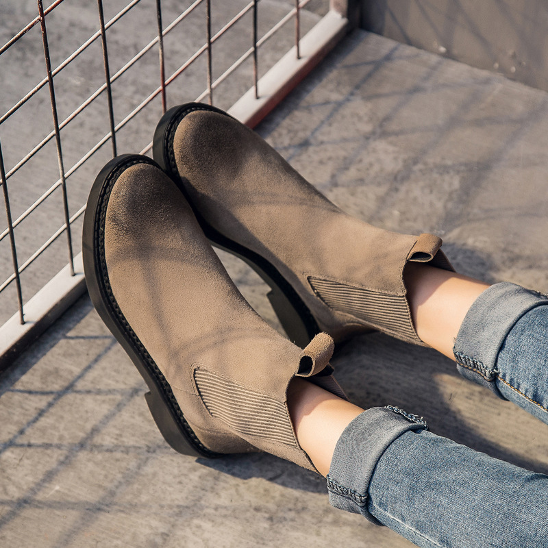 Bottes femme WENZHOU AISHANG A EMBARQUé POUR LA PREMIèRE FOIS DANS L INDUSTRIE DE LA CHAUSSURE en En cuir - Ref 3354690 Image 5