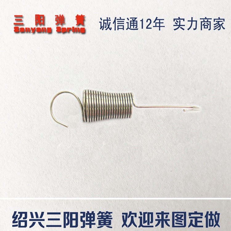 现货供应大型拉伸弹簧 各式细拉伸弹簧 各种规格锥形弹簧批发E18