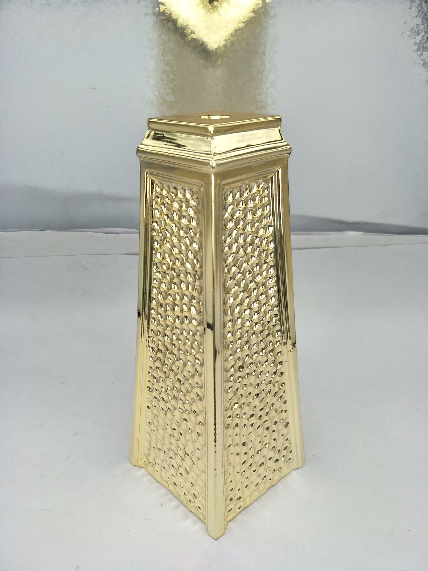 铝合金旋压锥形台灯中柱中空低压铸造锌铝合金灯具工艺品来图定制