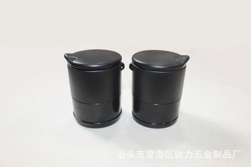 Car ashtray creative personalized car plastic ABS black ashtray wholesale