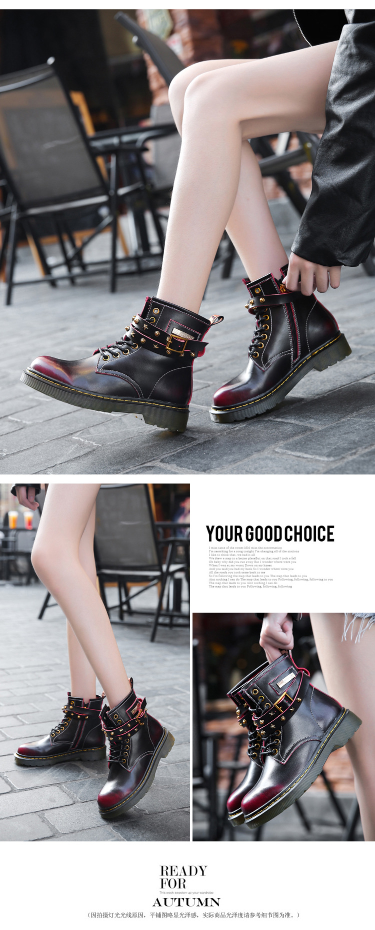 Bottes femme IMPRESSION VERTE en En cuir - Ref 3355071 Image 18