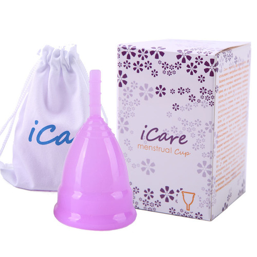 iCare Medical Grade Silicone Menstrual Cup Menstrual Cup Moon Cup Manufacturer Wholesale Aunt Cup MC01