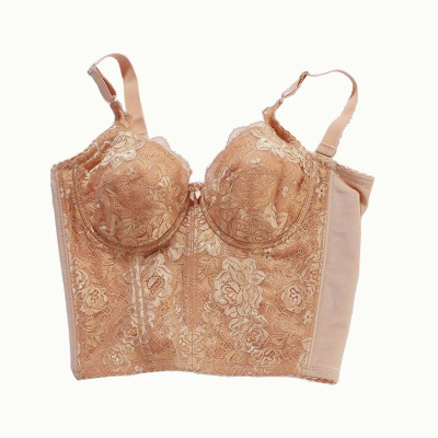 【次品清仓】长文胸聚拢调整型内衣文胸美体塑身衣束身衣厂家直销|ms