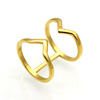 Fashionable classic universal ring, Korean style, simple and elegant design