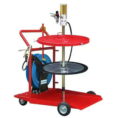 Shenzhen Heavy Mobile Pneumatic butter Filling machine direct deal 200 Vat Dedicated Grease Oiler