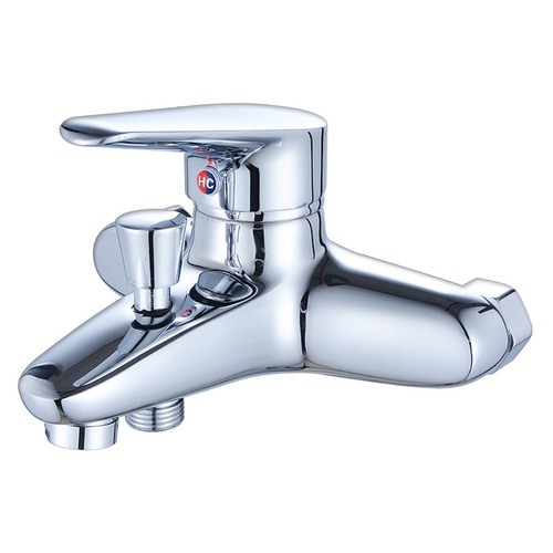 Copper shower faucet, Silo triple faucet, hot and cold bathtub mixing faucet, bathroom concealed triple faucet