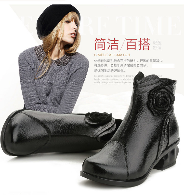 Bottes femme en En cuir - Ref 3354301 Image 42