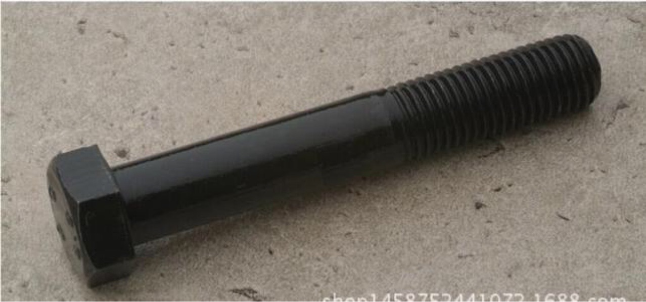 m18*100高强度外六角螺丝 8.8级切边六角螺丝 高强度半牙螺栓