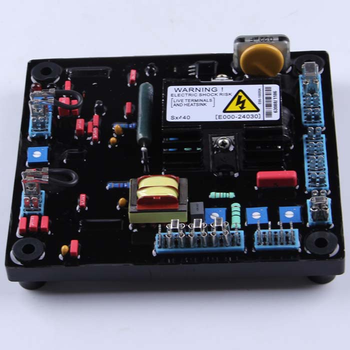 SX440 自动电压调节器AVR 红胶 发电机调压板  稳压板