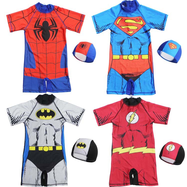 Children's Swimsuits Boys One-Piece Midd...