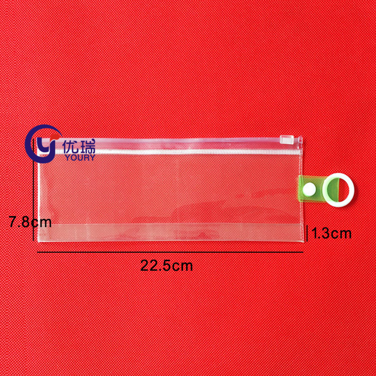 苍南PVC袋批发定做塑料PVC透明拉边袋定制LOGO印刷拉链