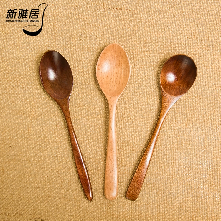 Деревянные ложки производители оптом маленькая ложка Старая краска ложка Буковая ложка рисовая ложка с длинной ручкой деревянная ложка на заказ