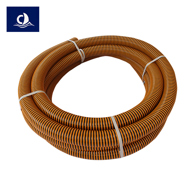 软管 抽沙塑筋增强2至8寸PVC塑筋螺旋管厂家直供 波纹吸沙管