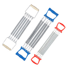 厂家直销木柄拉力器 塑柄拉力器 儿童弹簧拉力器健身器材便携