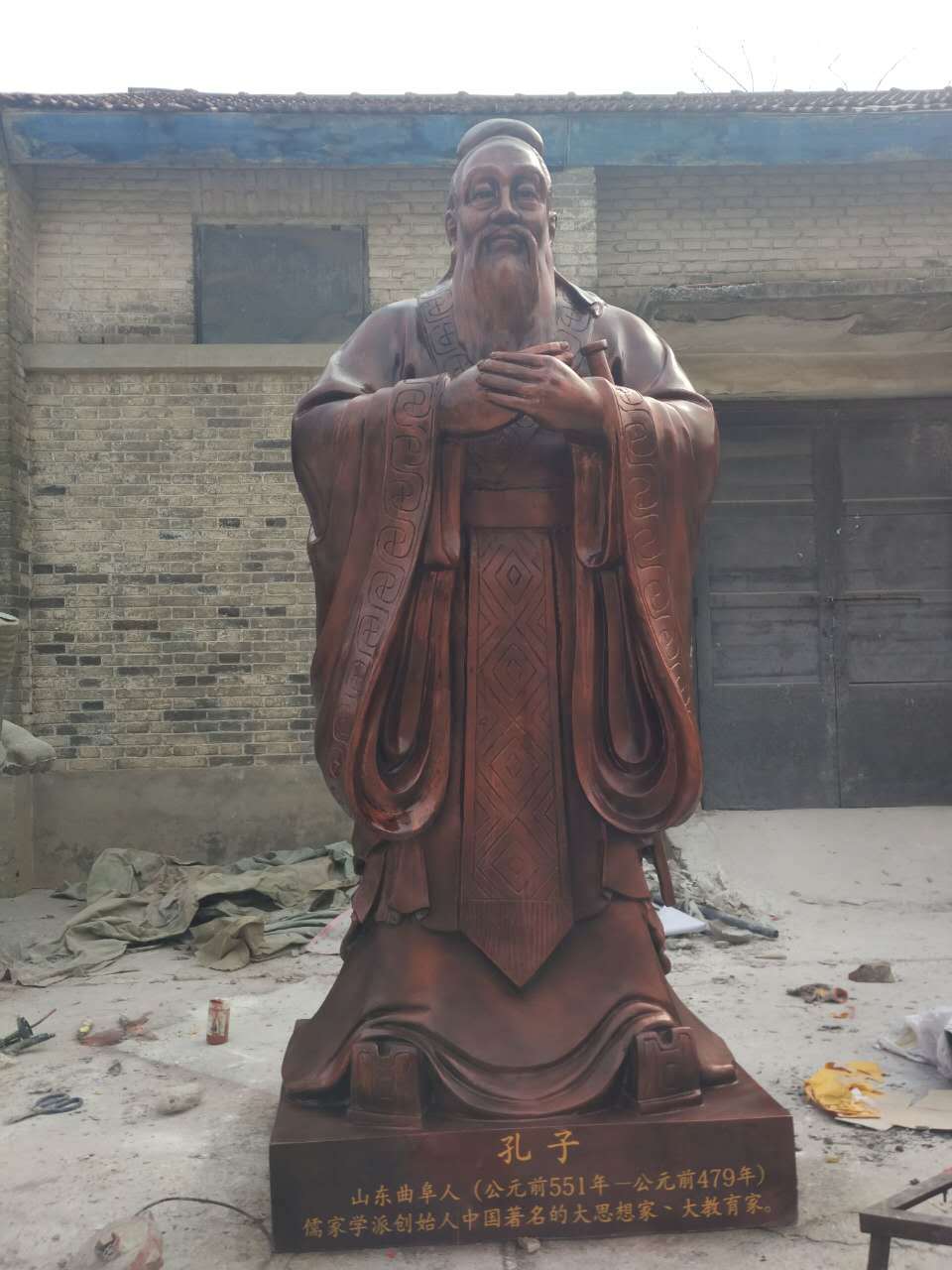 玻璃钢仿铜雕塑