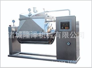 大型可倾卧式搅拌锅 横轴裙带菜搅厂家 负压真空浓缩酱油加工设备