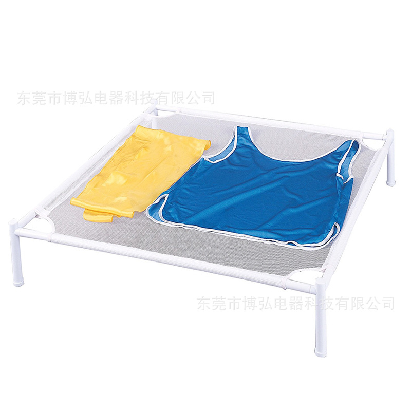 Multifuncional superpuesto de secado plana estante secado paño neto bolsillo lavado protección desmontable