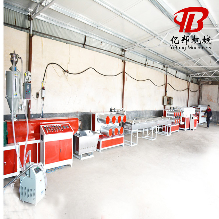 SJL亿邦亚麻丝拉丝机麻扁丝拉丝机械格包调试