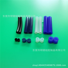 厂家生产加工双联硅胶管， 双排硅胶管，颜色尺寸可定制