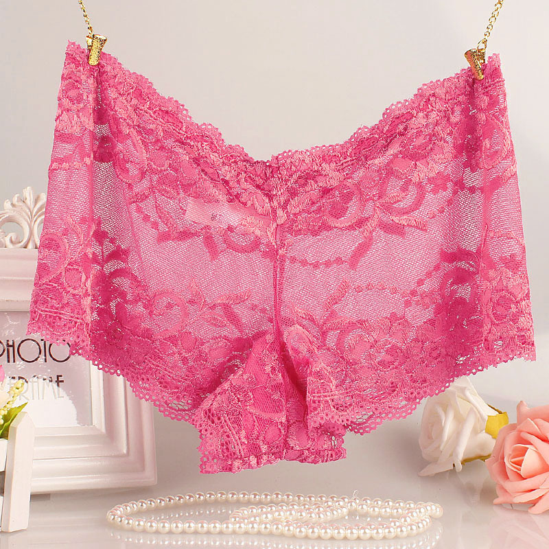 Foreign trade large size lace underwear...