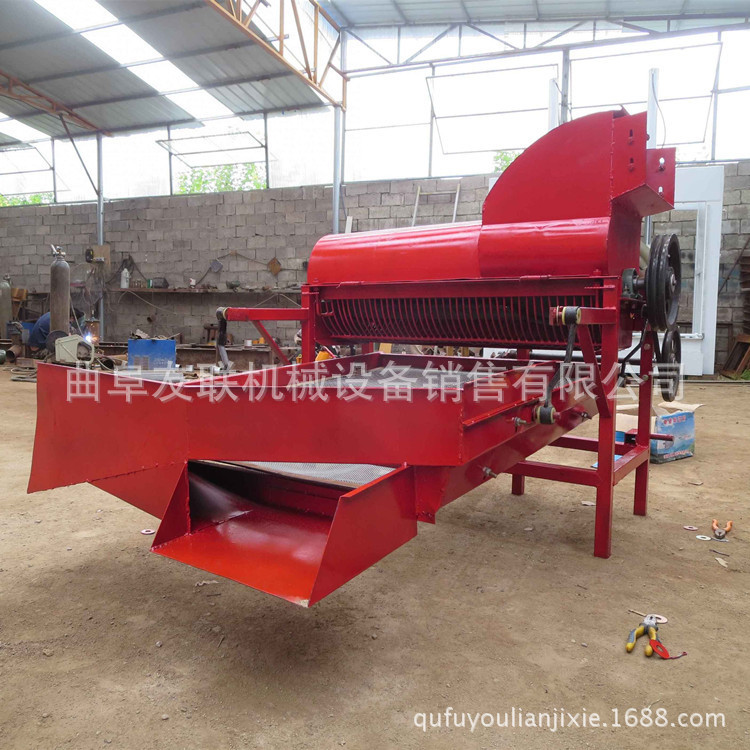 信阳市家用小型油葵脱粒机 瓜子脱粒机 家用小型电动油葵脱粒机20