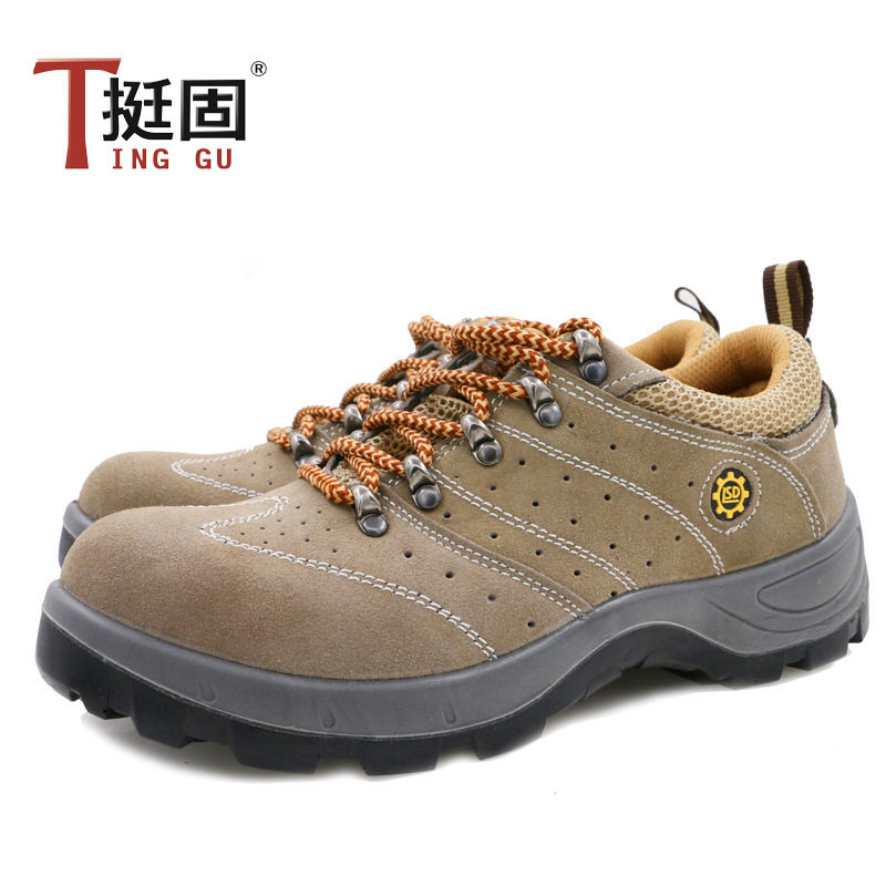 Giày bảo hộ lao động cổ thấp chống va đập chống đâm xuyên, đế PU thoáng khí — PL111;36, PL111;45, PT288;38, PT288;40