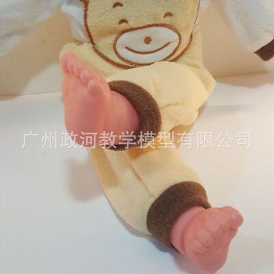 家政培训娃娃 婴儿抚触按摩手法按摩练习教具模型 月嫂仿真假娃娃|ru