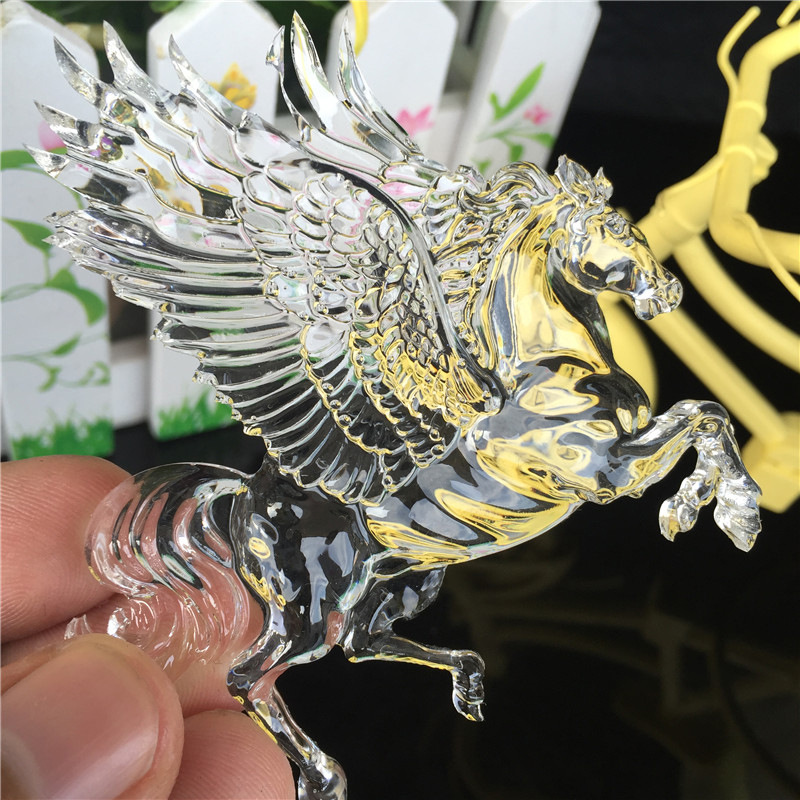 Полностью зеркальная DIY чехол для телефона фитинги Кристалл капающий UV клей силиконовая форма летающая лошадь гладкая шлифовальная