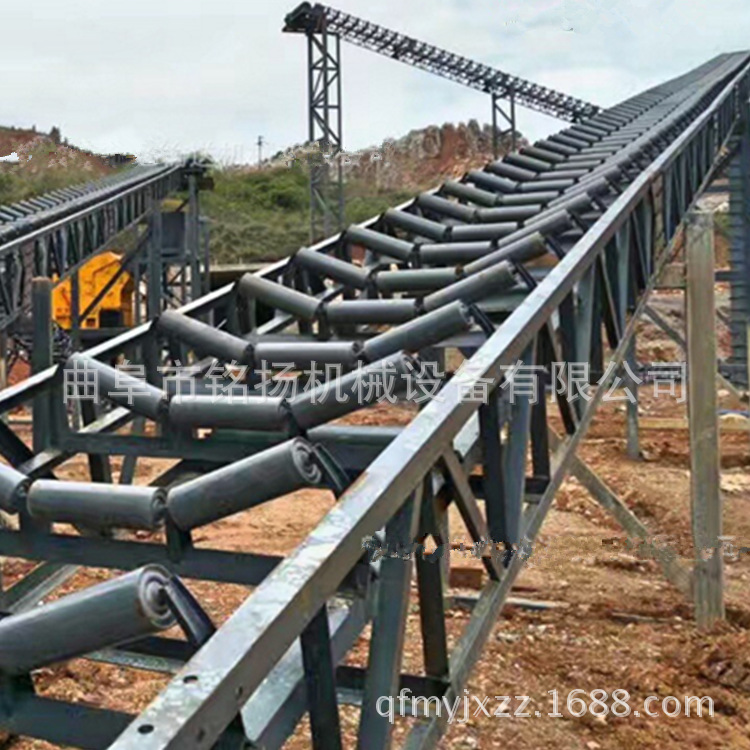 佛山工厂用装车输送机移动式升降爬坡输送设备