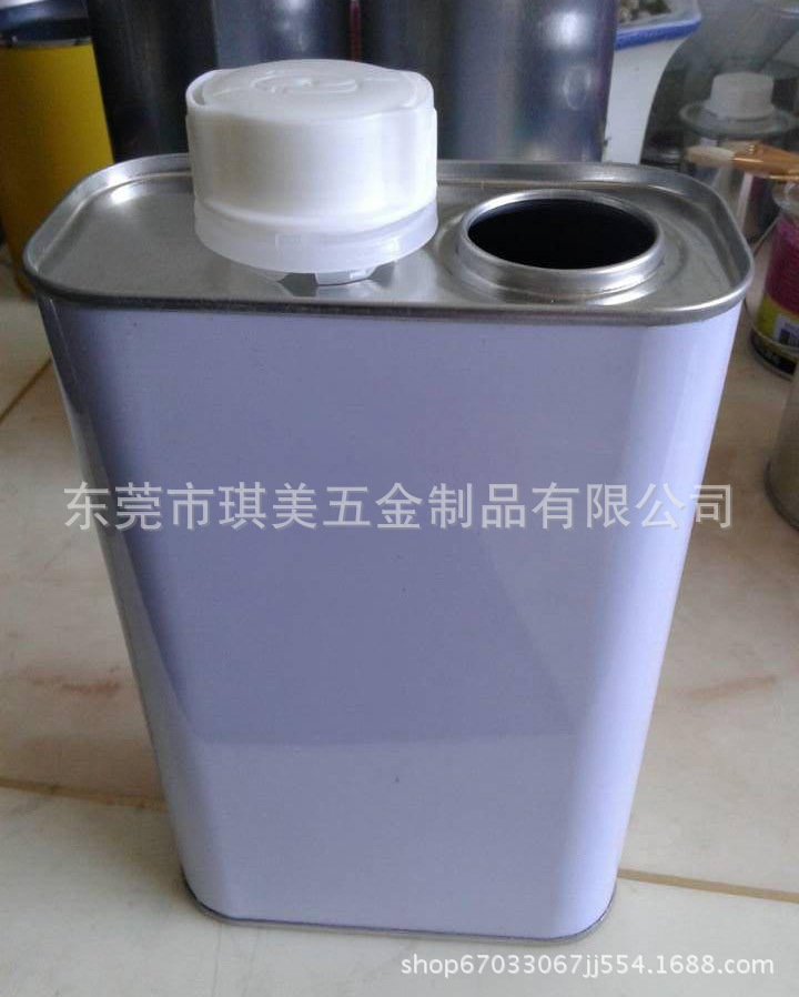 小方罐32MM专用胶盖1L化工包装溶剂胶水马口铁罐