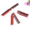 The new folding combing combed modeling combed tourism aviation business business trip, portable combed creative comb, hair comb, hair comb