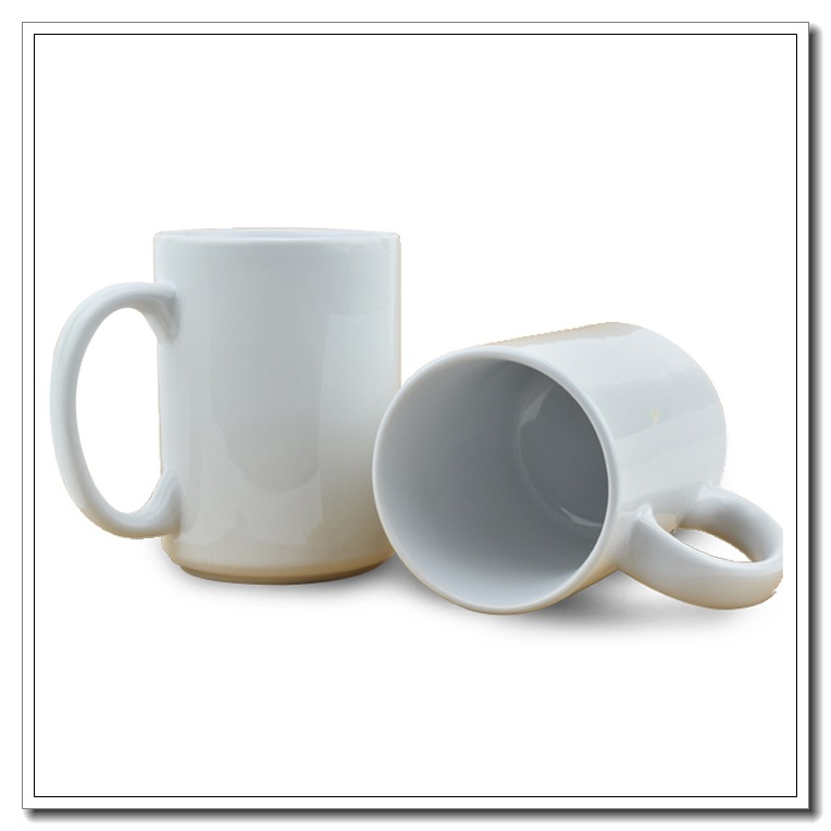 ��תӡ��ߴ�ױ��� ��ͼƬLOGO���Ӱ��15oz�ƽ��մɱ���ѱ�