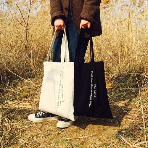 Korean ins versatile canvas shoulder bag canvas bag women's bag bag