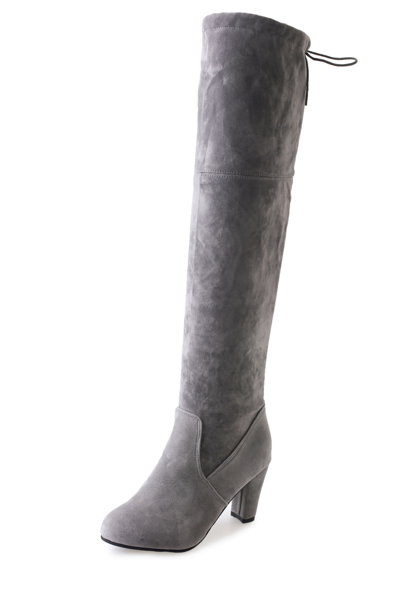 Bottes femme en Daim - Ref 3354742 Image 45
