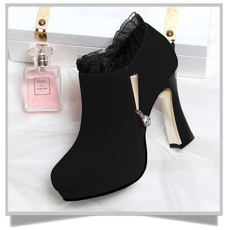 Bottes femme en Daim - Ref 3355324 Image 13